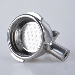 3-in-1 portafilter 4Barista 58 mm – E61 (wooden handle)