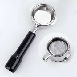 Bottomless portafilter 4Barista 58 mm – La Marzocco (black handle)