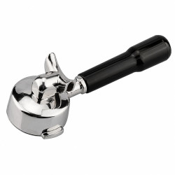 Double-spout portafilter 4Barista 58 mm – E61 (black handle)