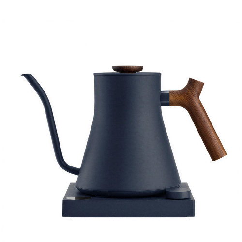 FAQ - Questions about  Fellow Stagg EKG PRO stone blue + walnut | Electric Kettle Gooseneck