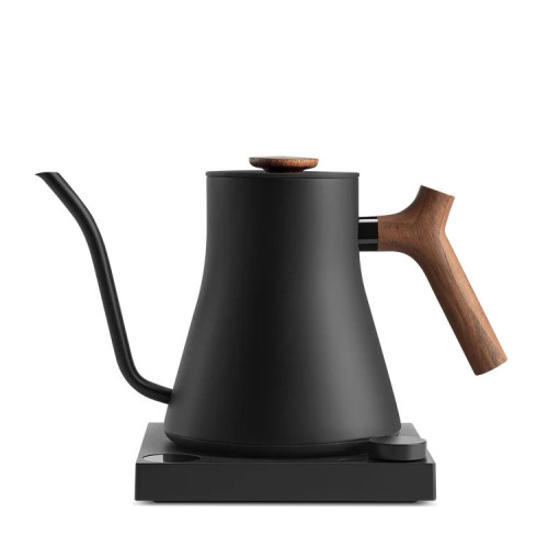 Fellow Stagg EKG PRO Smoke Black + Walnut | Electric Kettle Gooseneck