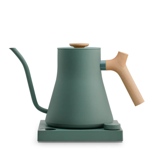 Fellow Stagg EKG PRO Smoke Green + Maple| Electric Kettle Gooseneck