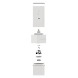 Femobook A2 (white) - electric coffee grinder