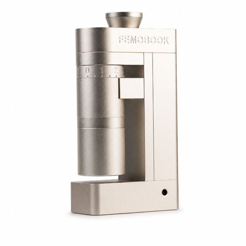 Femobook A4Z (champagne gold) - electric coffee grinder