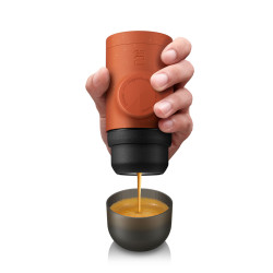 Travel coffee maker Wacaco MiniPresso GR2 (cooper clay) - ground coffee
