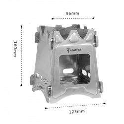 Wood-burning stove – portable