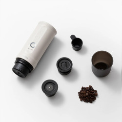 OutIn Nano 2 (Pearl white) - travel coffee maker
