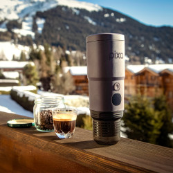 Wacaco Pixapresso (olive green) - electric portable coffee maker 