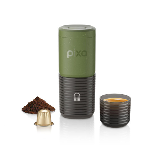 Reviews Wacaco Pixapresso (olive green) - electric portable coffee maker 