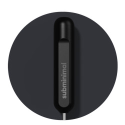 Subminimal NanoFoamer GO (black) - milk frother