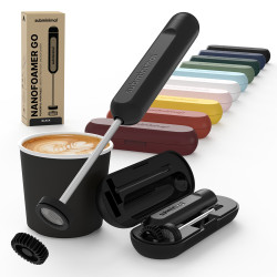 Subminimal NanoFoamer GO (black) - milk frother