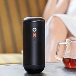 Timemore × Nuttii OX Lite – portable electric coffee grinder (black)