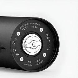 Timemore × Nuttii OX Lite – portable electric coffee grinder (black)