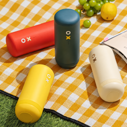 Timemore × Nuttii OX Lite – portable electric coffee grinder (orange)