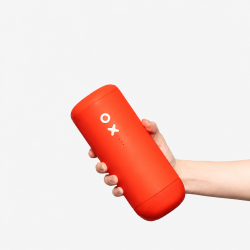 Timemore × Nuttii OX Lite – portable electric coffee grinder (orange)