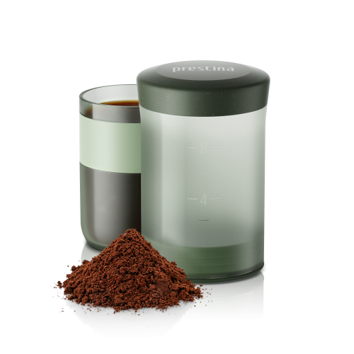 Wacaco Prestina (sage green) – a portable coffee maker